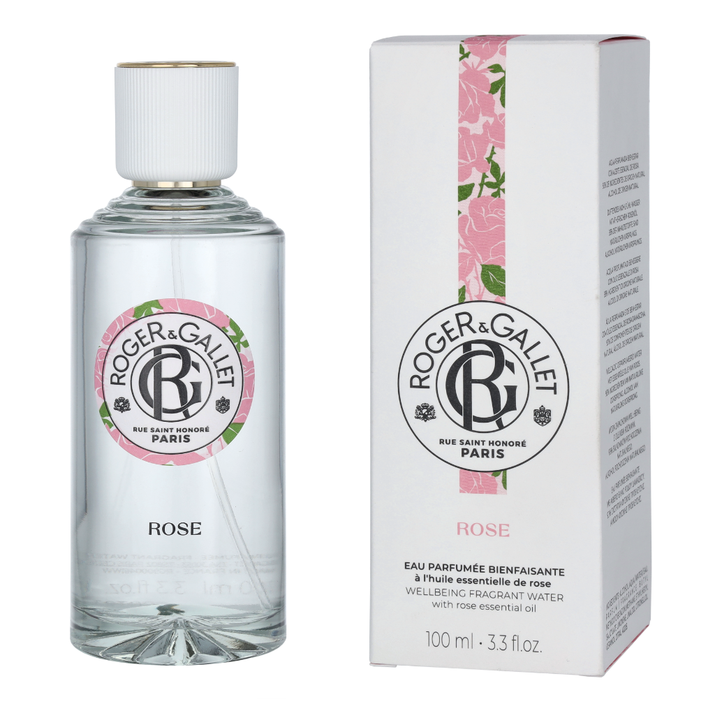 Roger & Gallet Rose Wellbeing Fragrant Water 100 ml