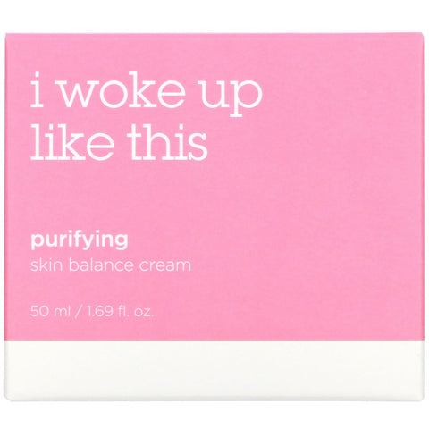 I Woke Up Like This, Purifying, Skin Balance Cream, 1.69 fl oz (50 ml)