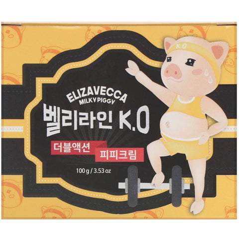 Elizavecca, Milky Piggy, Belly Line K.O. Double Action P.P. Cream, 3.53 oz (100 g)