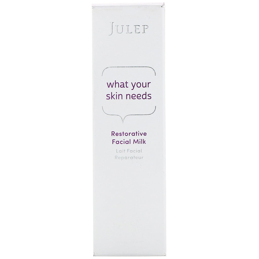 Julep, hvad din hud har brug for, genoprettende ansigtsmælk, 1 fl oz (29,6 ml)