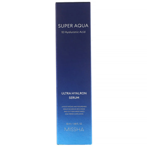 Missha, Super Aqua, Ultra Hyalron Serum, 1.69 fl oz (50 ml)