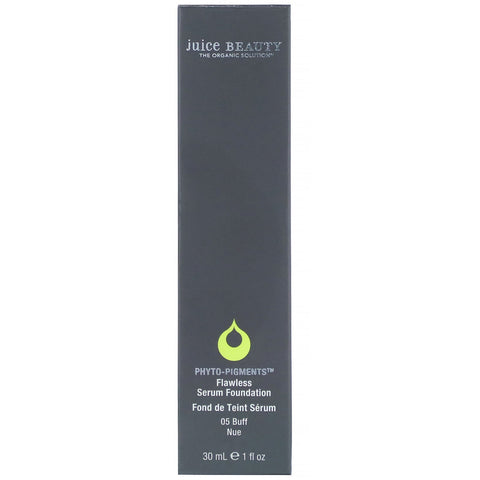 Juice Beauty, Phyto-Pigments, Flawless Serum Foundation, 05 Buff, 1 fl oz (30 ml)