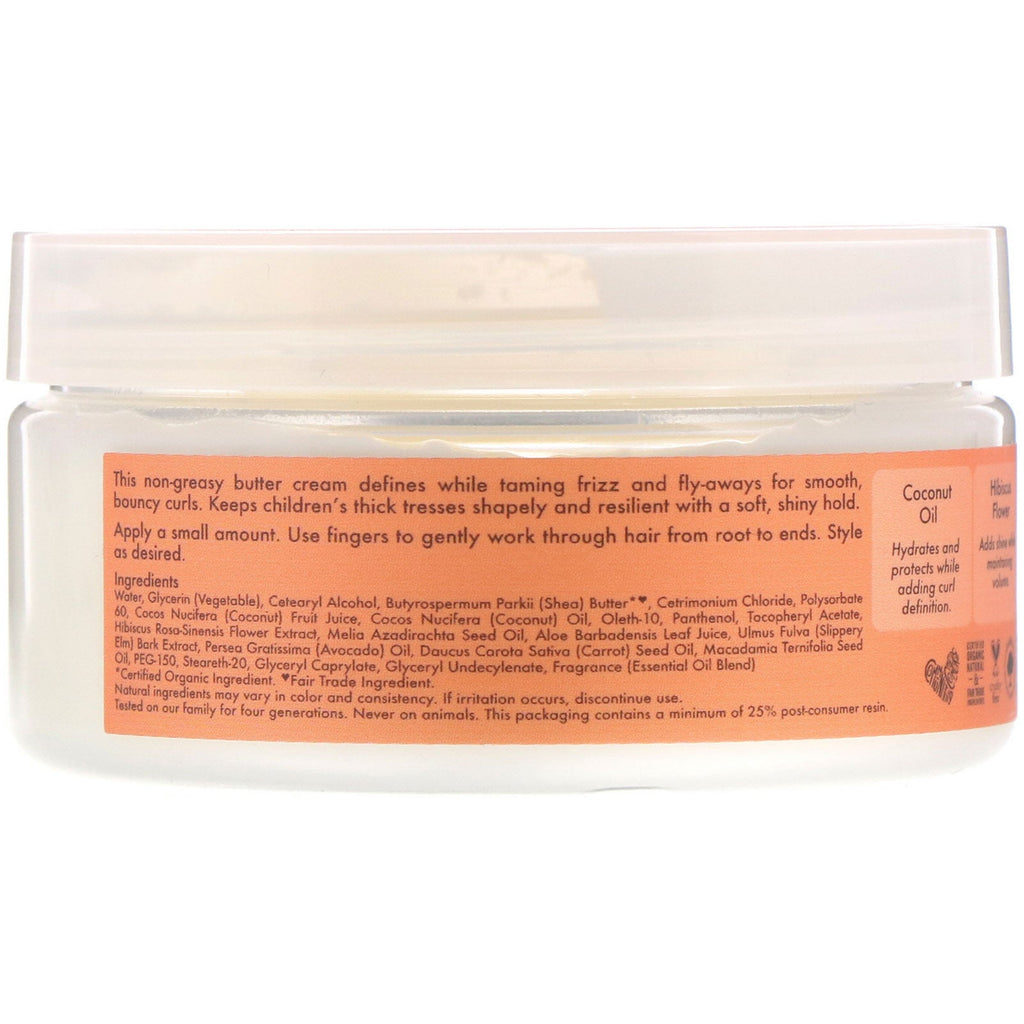 SheaMoisture, Kids Curling Butter Cream, Coconut &amp; Hibiscus, 6 oz (170 g)