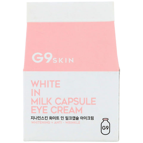 G9skin, White In Milk Capsule Eye Cream, 30 g