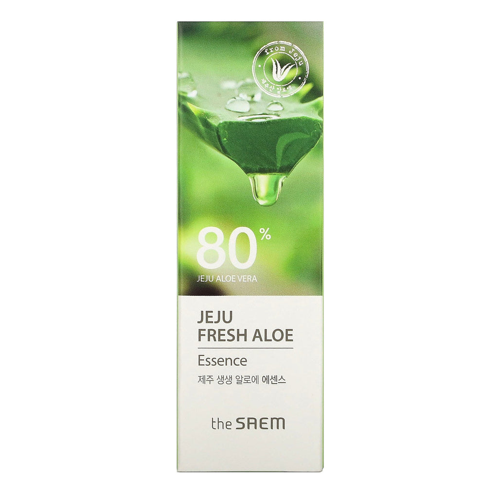 The Saem, Jeju Fresh Aloe, 80 % aloe vera, esencia, 1,18 fl oz (35 ml)