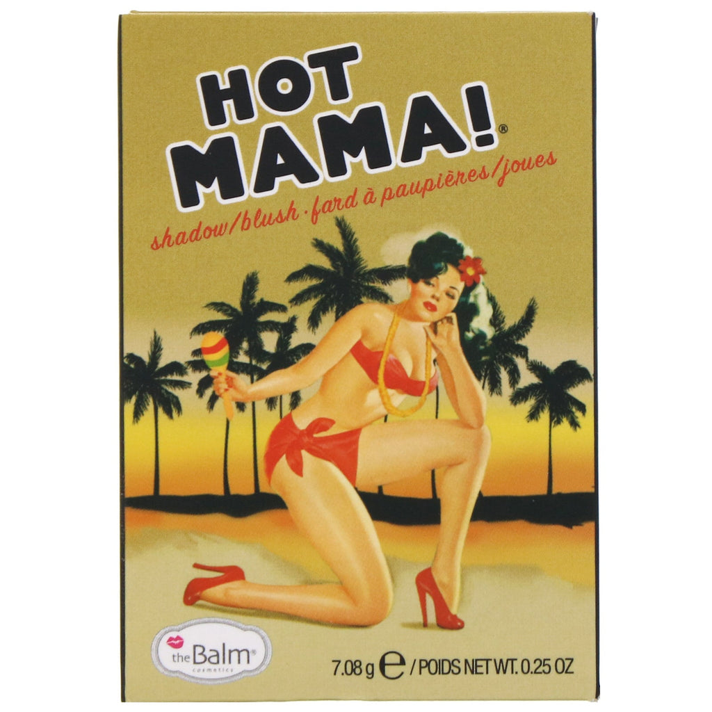 theBalm Cosmetics, Hot Mama, Shadow/Blush, 0.25 oz (7.08 g)