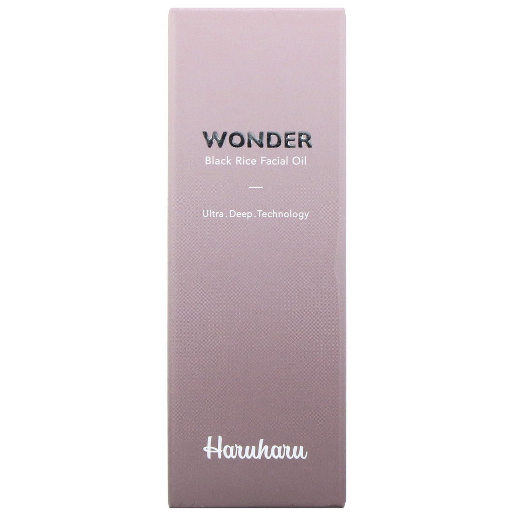 Haruharu, Wonder, Black Rice Facial Oil, 0.3 fl oz (10 ml)