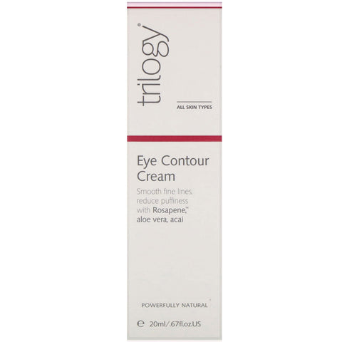 Trilogy, Eye Contour Cream, .67 fl oz (20 ml)