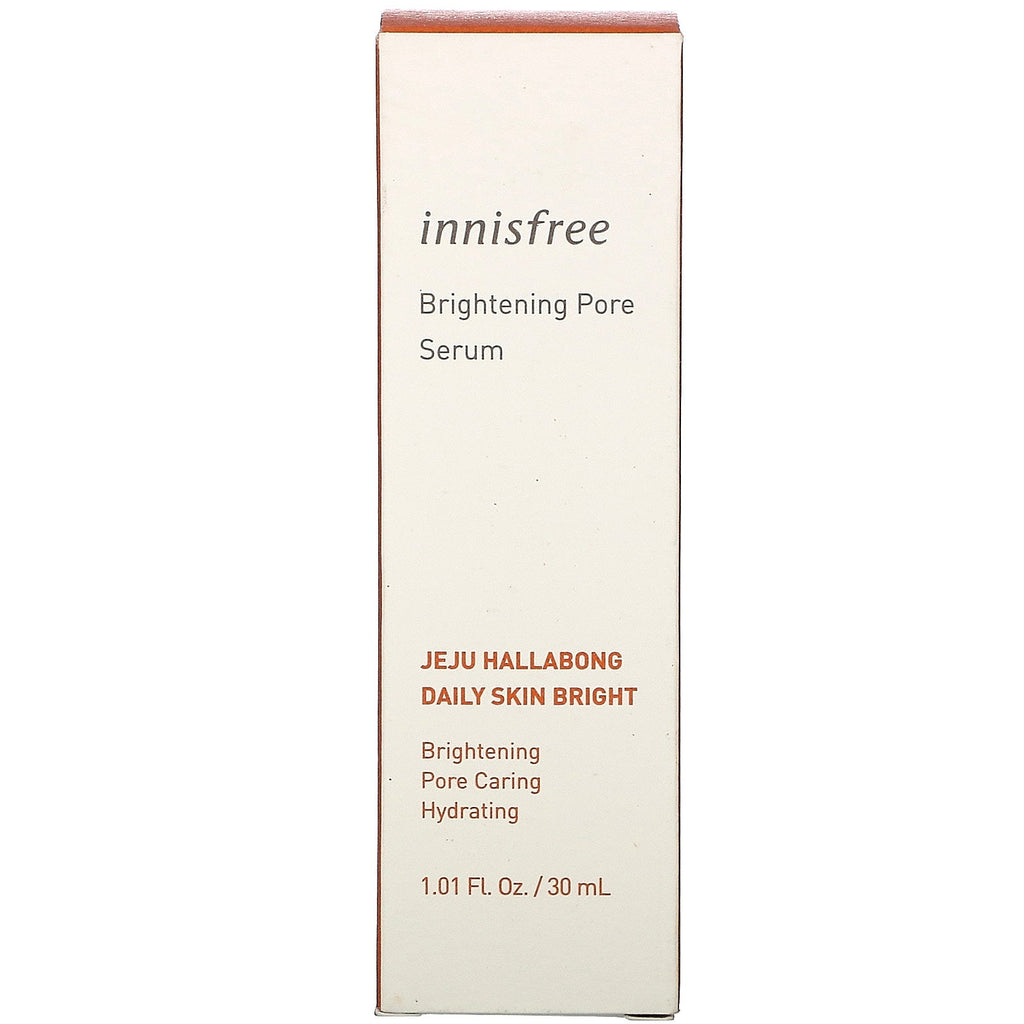 Innisfree, Jeju Hallabong Daily Skin Bright, Brightening Pore Serum, 1.01 fl oz (30 ml)