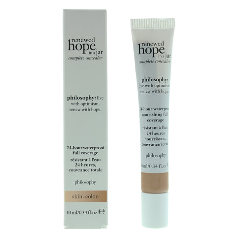 Philosophy Renewed Hope In A Jar 24-Hour Waterproof Full Coverage 6.5 Tan Concealer 10ml