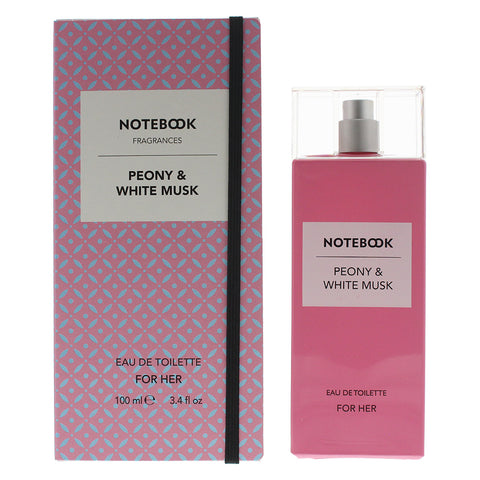 Aquolina Notebook Peony  White Musk Eau de Toilette 100ml