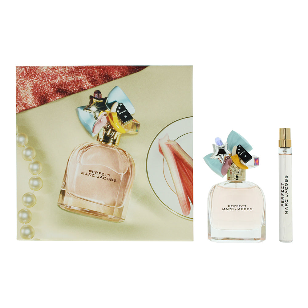 Marc Jacobs Perfect 2 Piece Gift Set: Eau de Parfum 50ml - Eau de Parfum 10ml