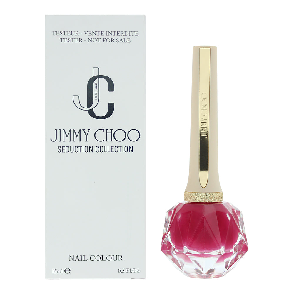 Jimmy Choo Seduction Collection Tester 005 Crazy Fuchsia Nail Polish 15ml