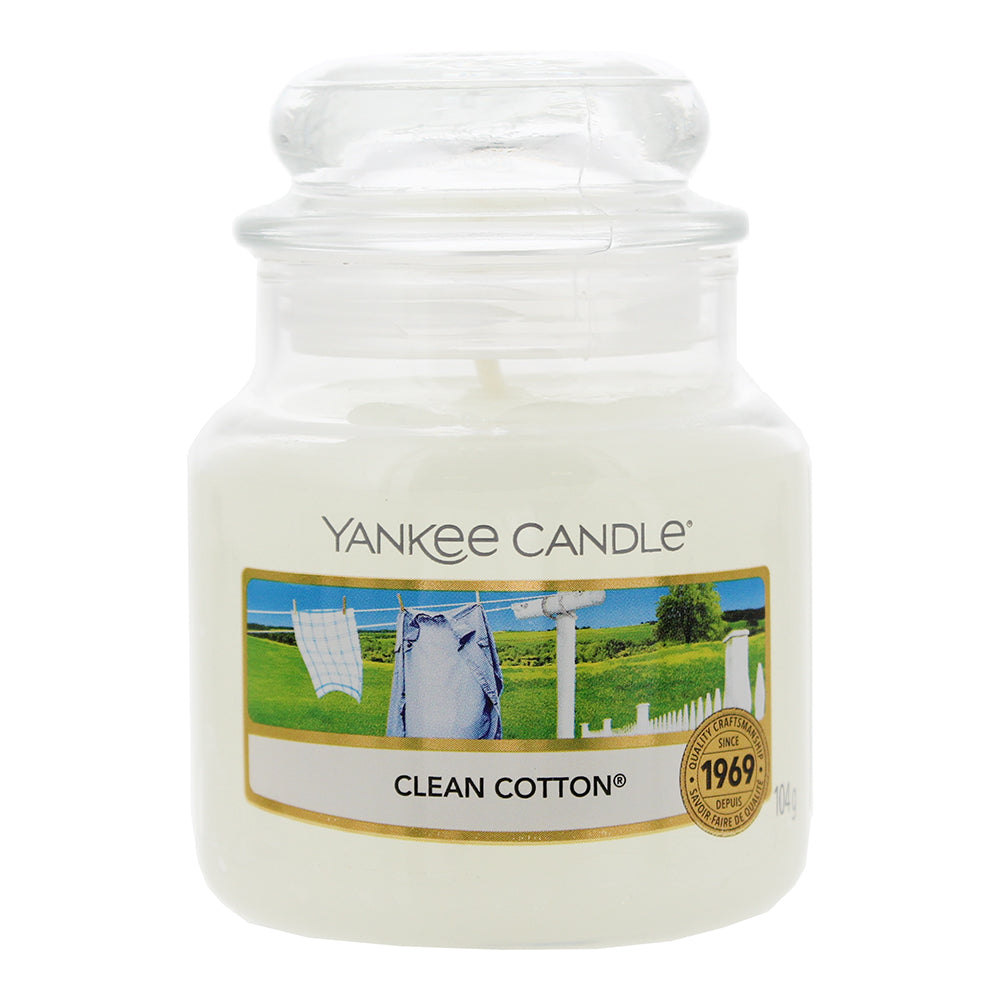 Yankee Candle Clean Cotton Candle 104g