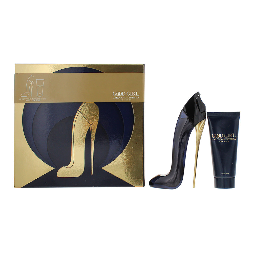 Carolina Herrera Good Girl 2 Piece Gift Set: Eau de Parfum 80ml - Body Lotion 10