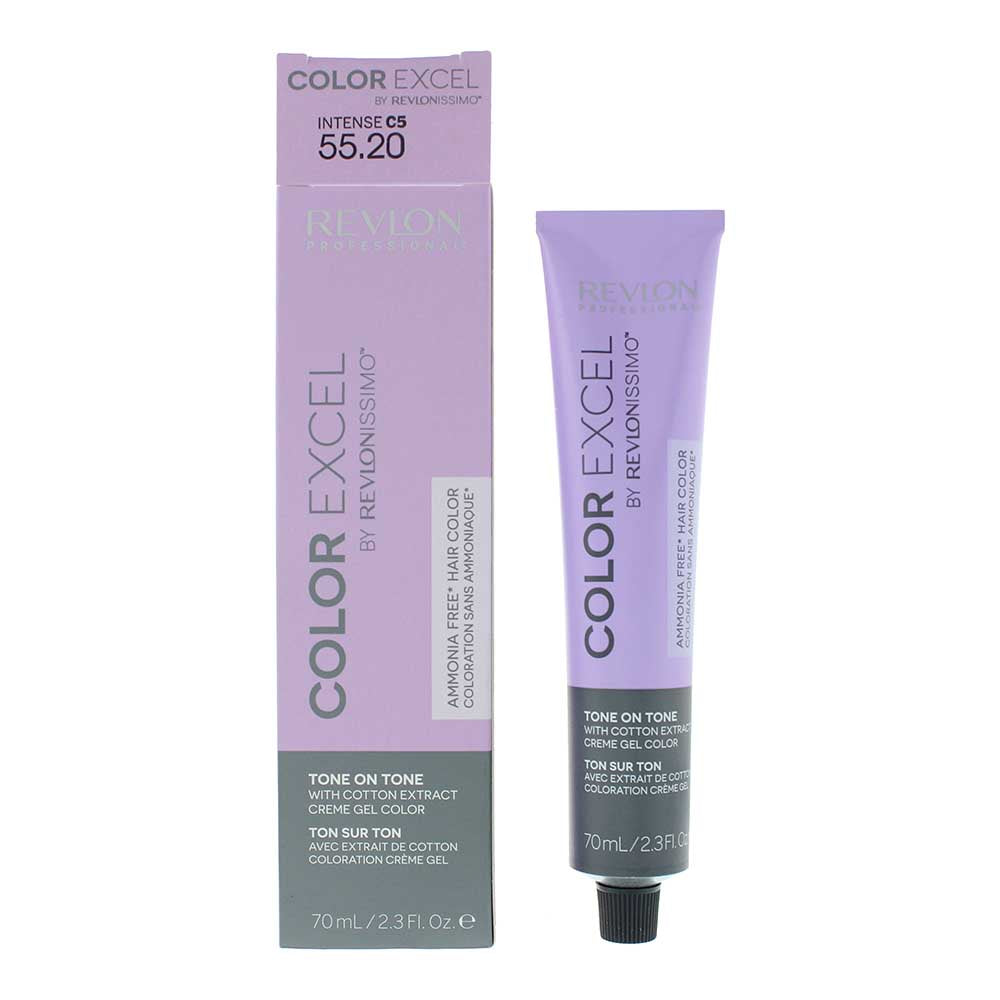 Revlon Color Excel By Revlonissimo 55.20 Intense Light Burgundy Hair Colour 70ml