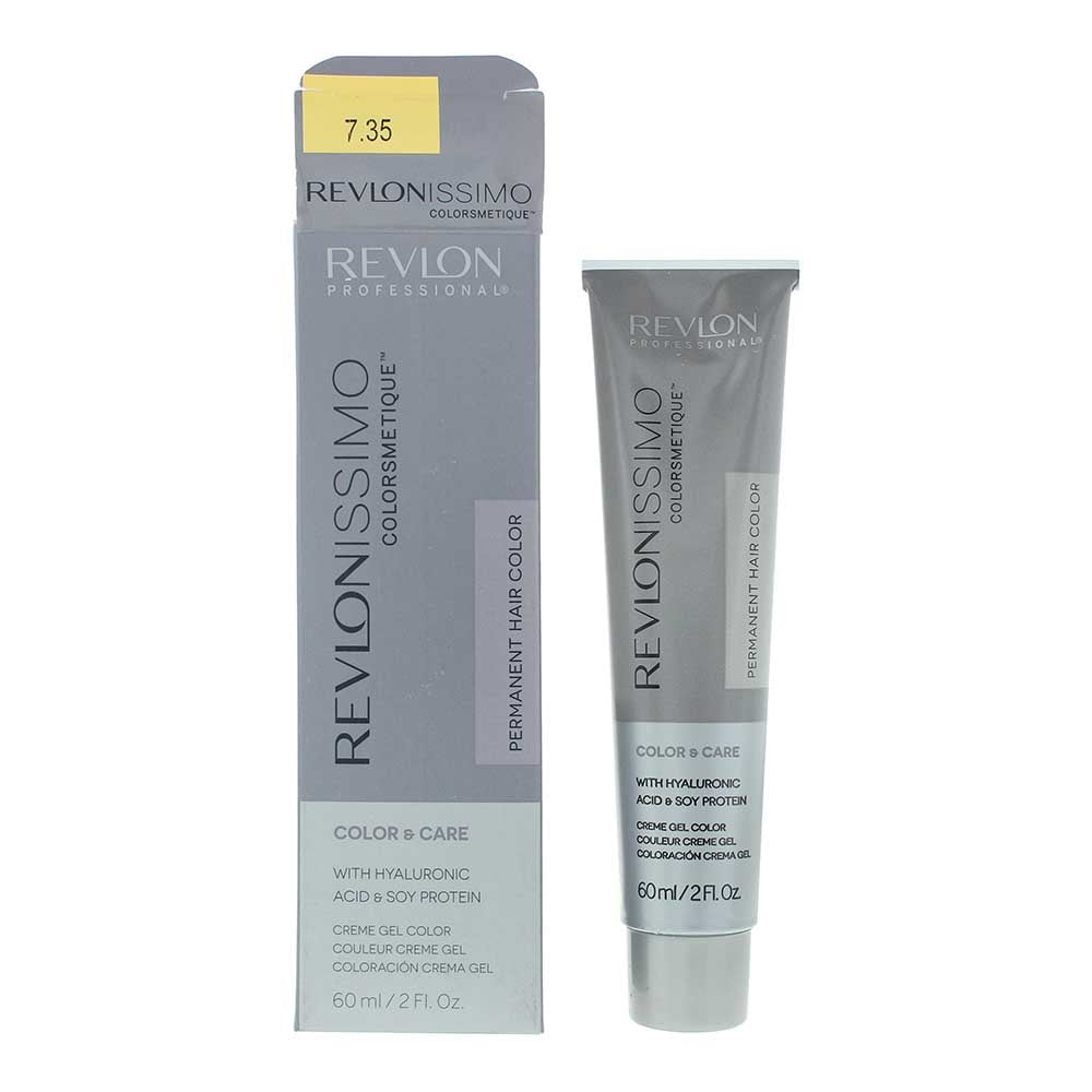 Revlon Revlonissimo Colorsmetique 7.35 Amber Blonde Hair Colour 60ml