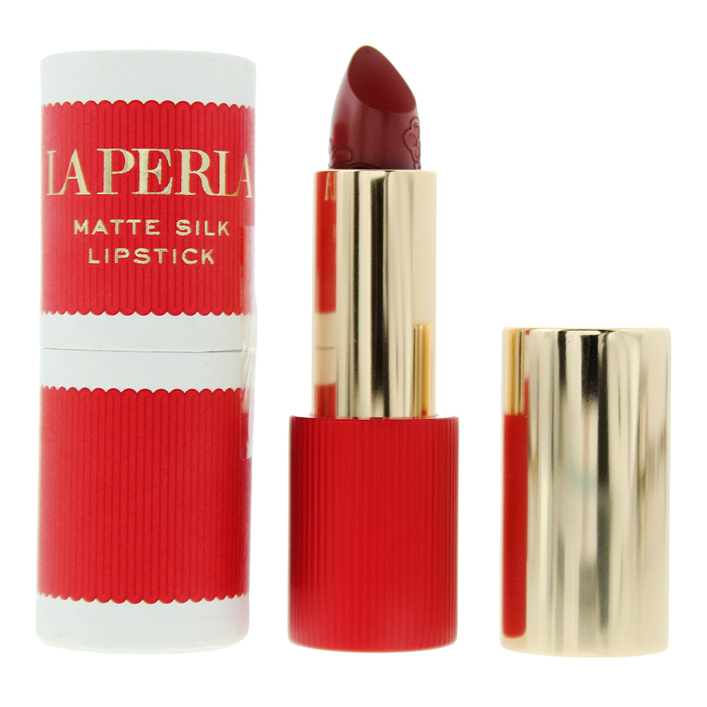 La Perla Matte Silk 102 Terracotta Red Lipstick 3.5g