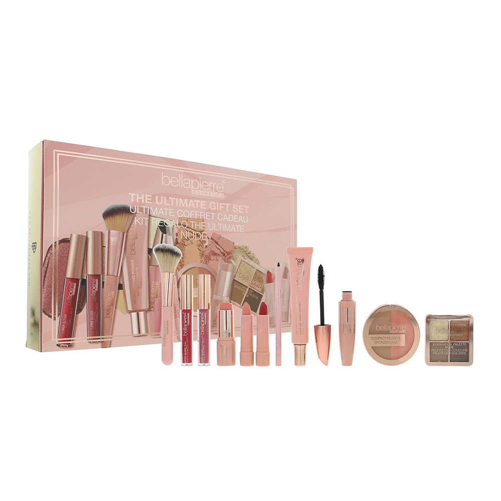 Bellapierre Cosmetics Ultimate Gift Set Nude 12 Piece Gift Set: Eye Palette 4.8g