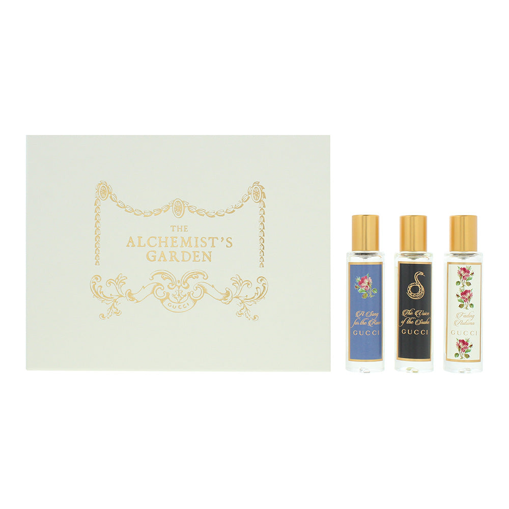 Gucci The Alchemist's Garden 3 Piece Gift Set: A Song for The Rose Eau de Parfum