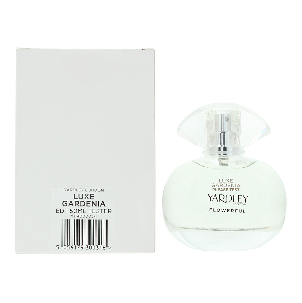 Yardley Luxe Gardenia Tester Eau de Toilette 50ml