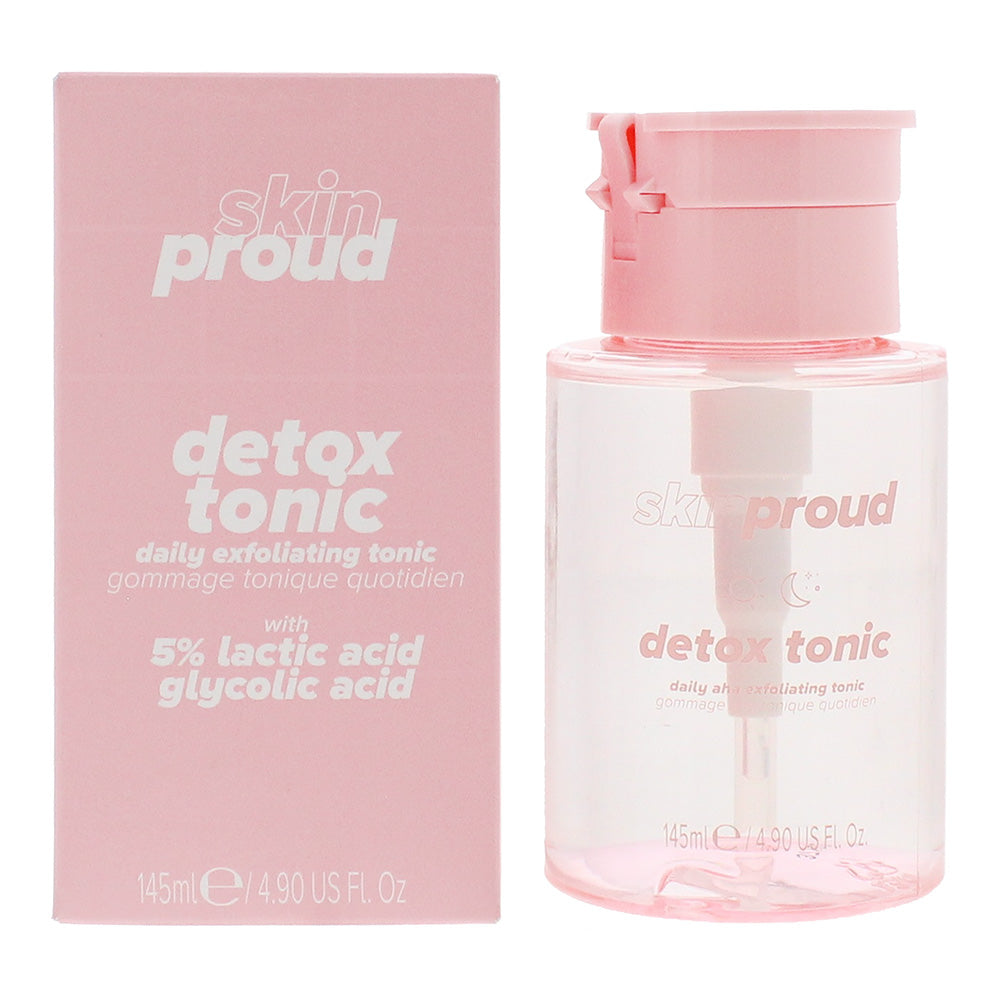 Skin Proud Detox Tonic Exfoliating Tonic 145ml
