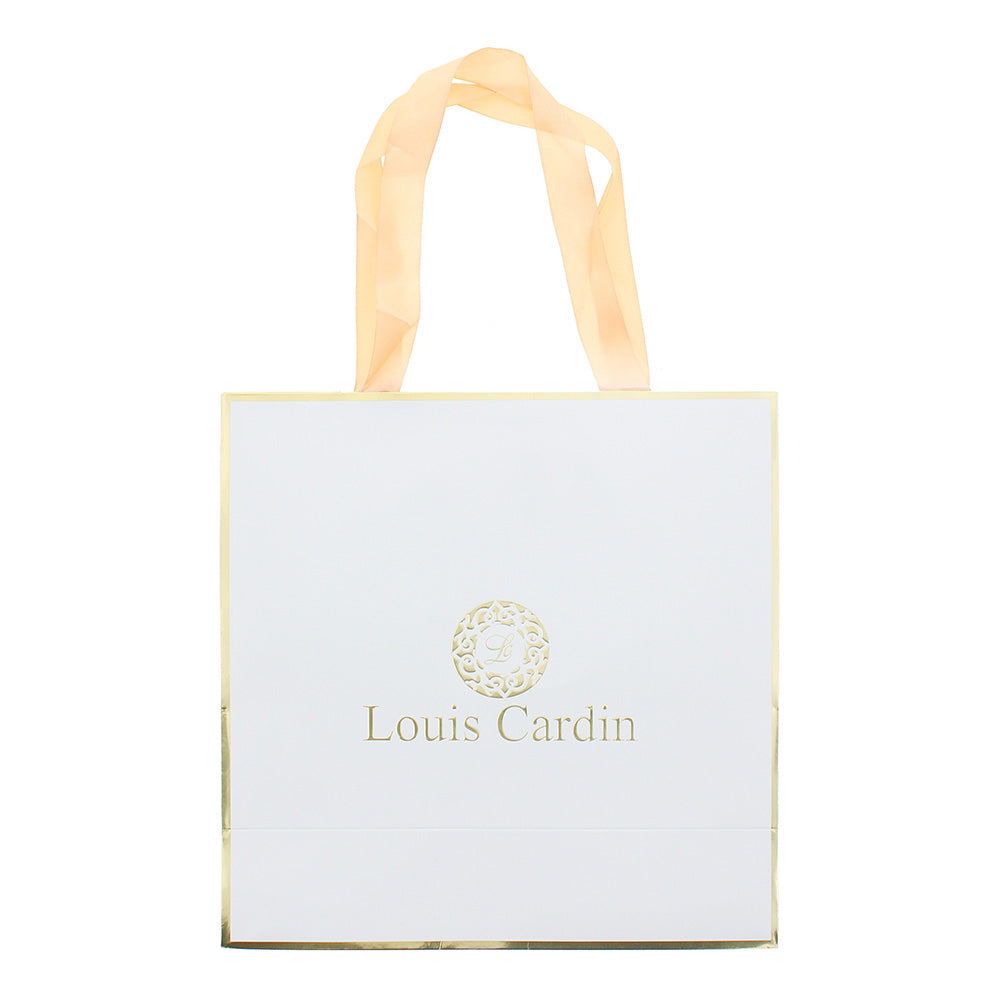 Louis Cardin White Paper Bag