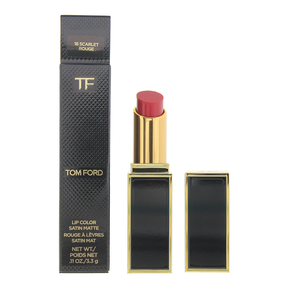 Tom Ford Lip Color Satin Matte 16 Scarlet Rouge Lipstick 3.3g