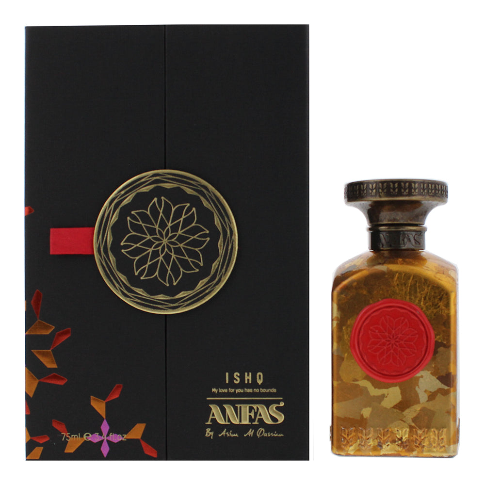 Anfas Ishq Red Eau de Parfum 75ml