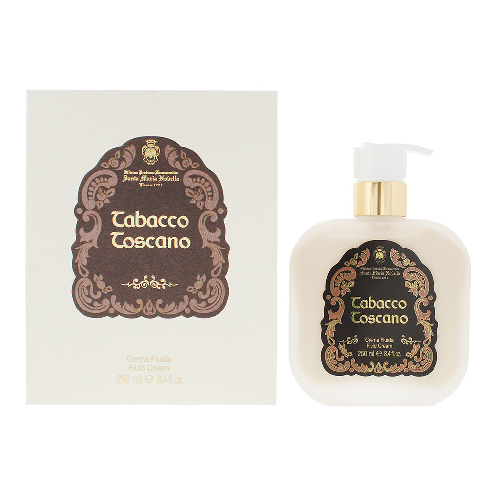 Santa Maria Novella Tabacco Toscano Fluid Body Cream 250ml
