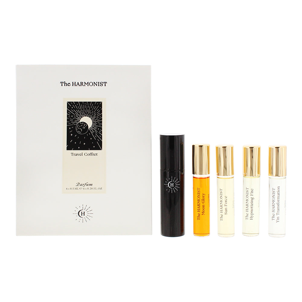 The Harmonist 4 Piece Gift Set: Sun Force Parfum 8.5ml - Moon Glory Parfum 8.5ml