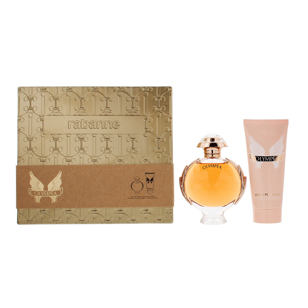 Paco Rabanne Olympéa 2 Piece Gift Set: Eau de Parfum 80ml - Body Lotion 100ml