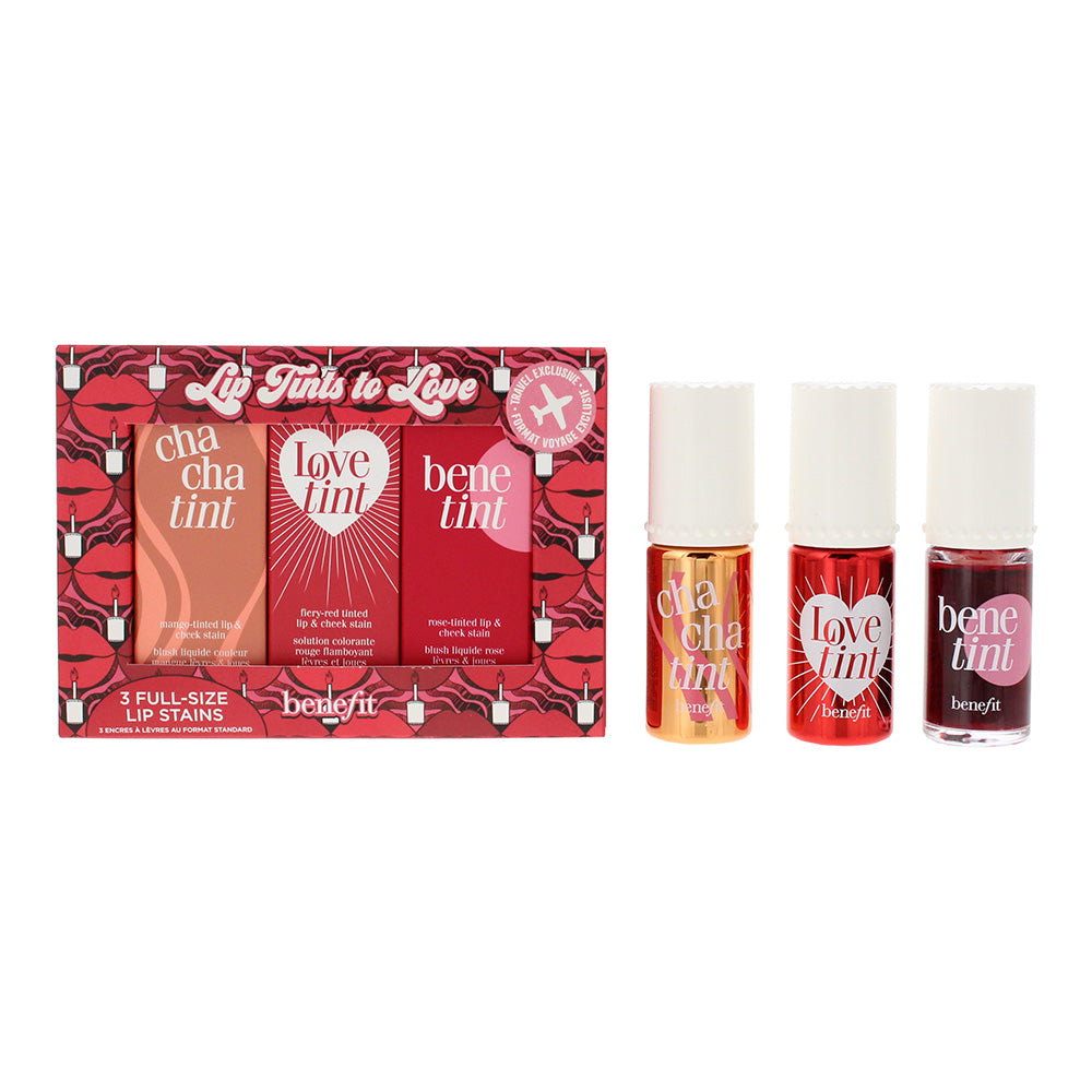 Benefit Cheek & Lip Stain 3 x  6ml