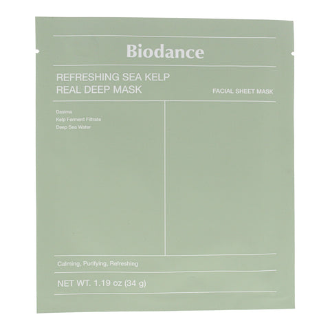 Biodance Refreshing Sea Kelp Real Deep Mask Sheet 1 x 34g