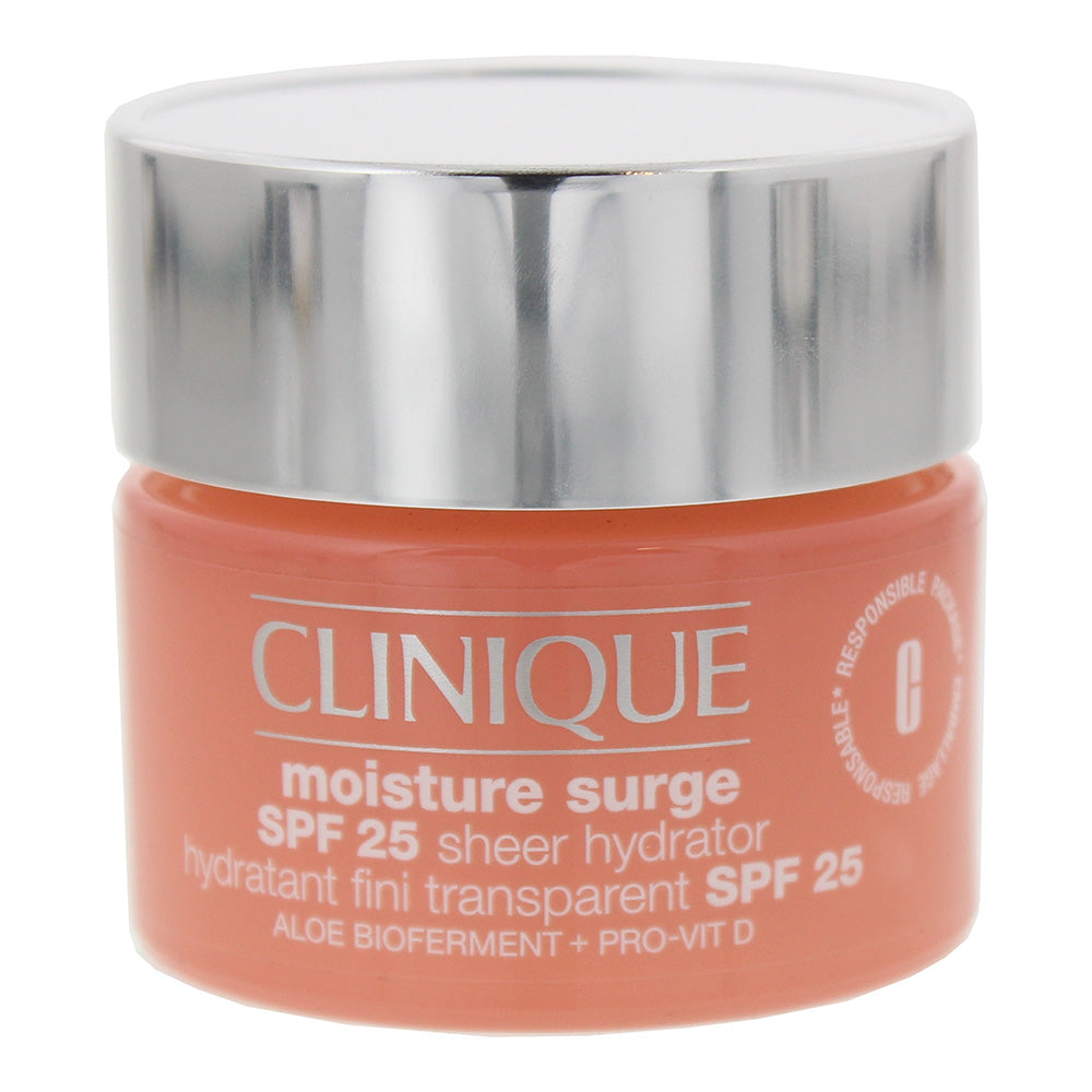 Clinique Moisture Surge SPF 25 Sheer Hydrator Moisturizer 50ml Unboxed