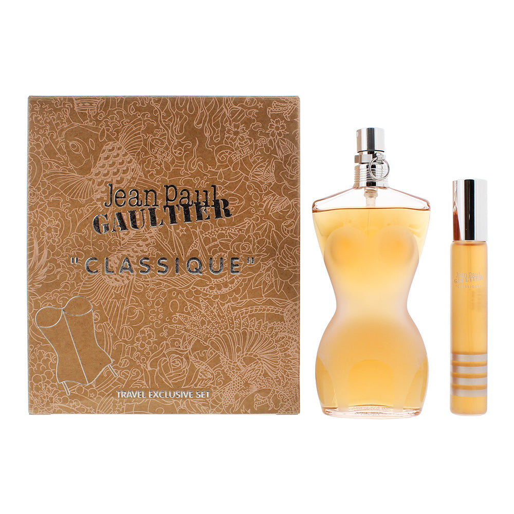 Jean Paul Gaultier Classique 2 Piece Gift Set: Eau de Toilette 100ml - Eau de To