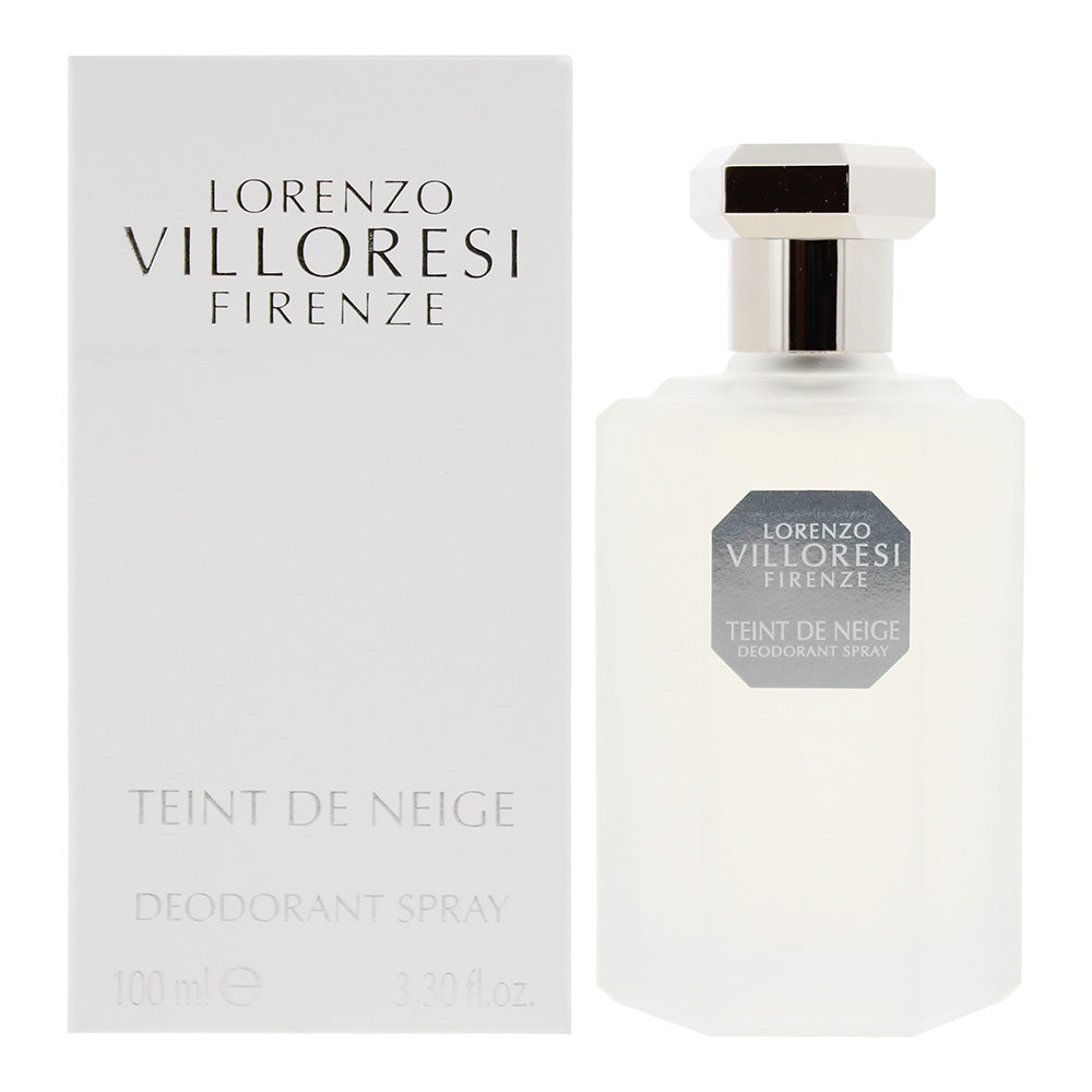 Lorenzo Villoresi Teint De Neige Deodorant Spray Glass Bottle 100ml