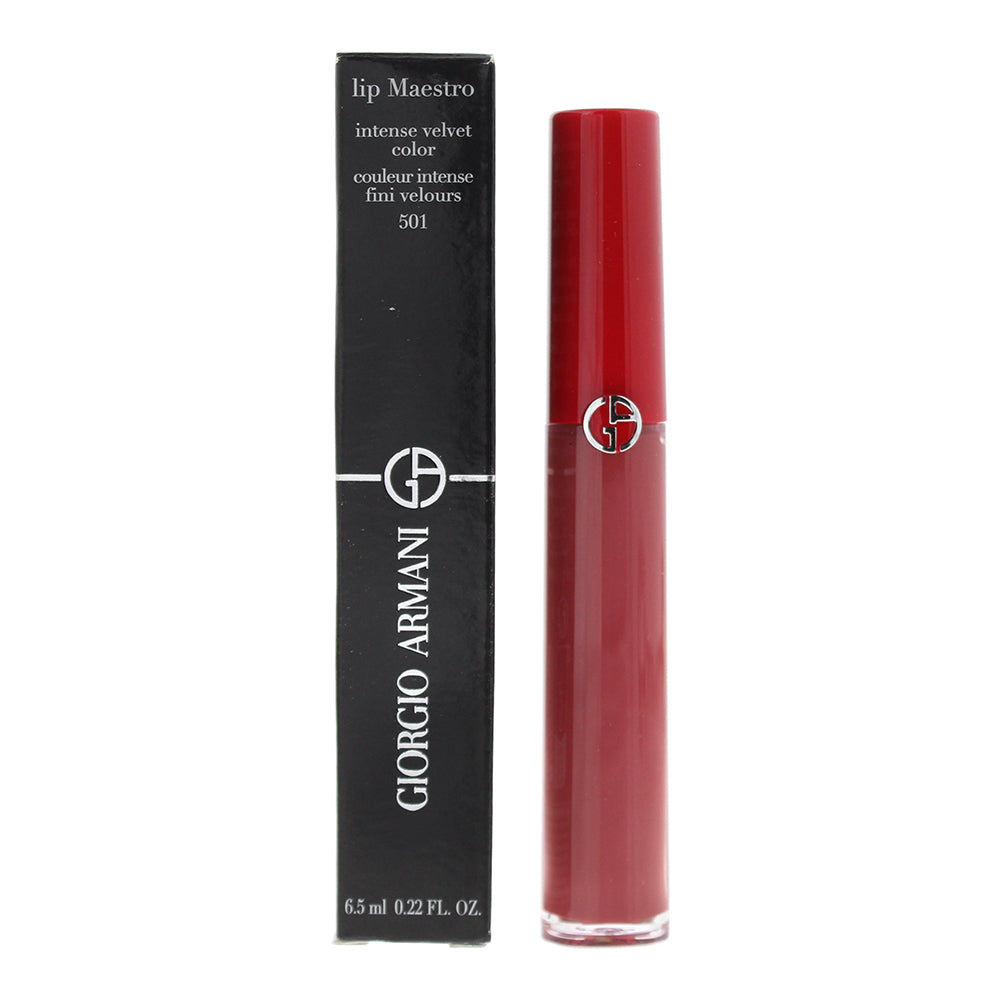 Giorgio Armani Lip Maestro Intense Velvet Color 501 Liquid Lipstick 6.5ml