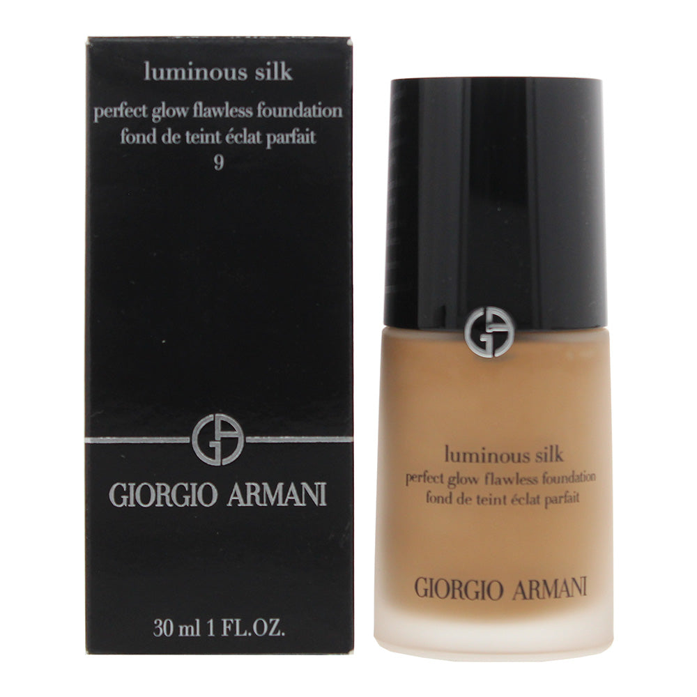 Giorgio Armani Luminous Silk Perfect Glow Flawless 9 Natural Suede Foundation 30