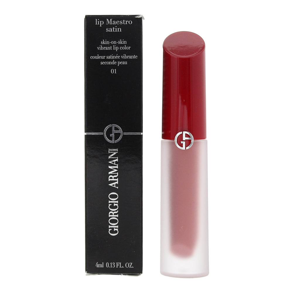 Giorgio Armani Lip Maestro Satin 01 Lipstick 4ml
