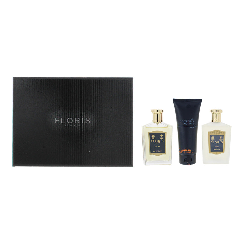Floris No. 89 2 Piece Gift Set: Eau de Toilette 100ml - Aftershave Balm 100ml -