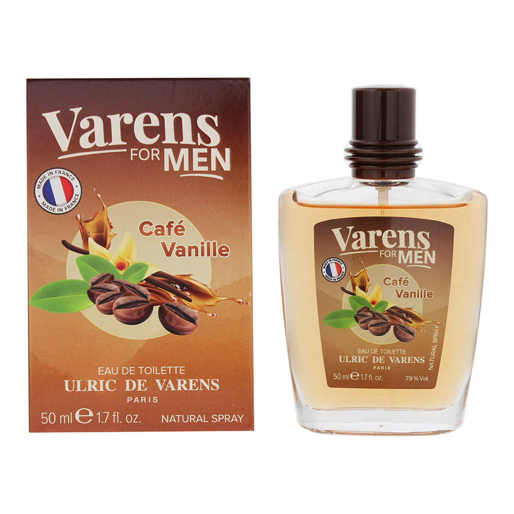 Ulric De Varens Varens For Men Cafe Vanille Eau de Toilette 50ml