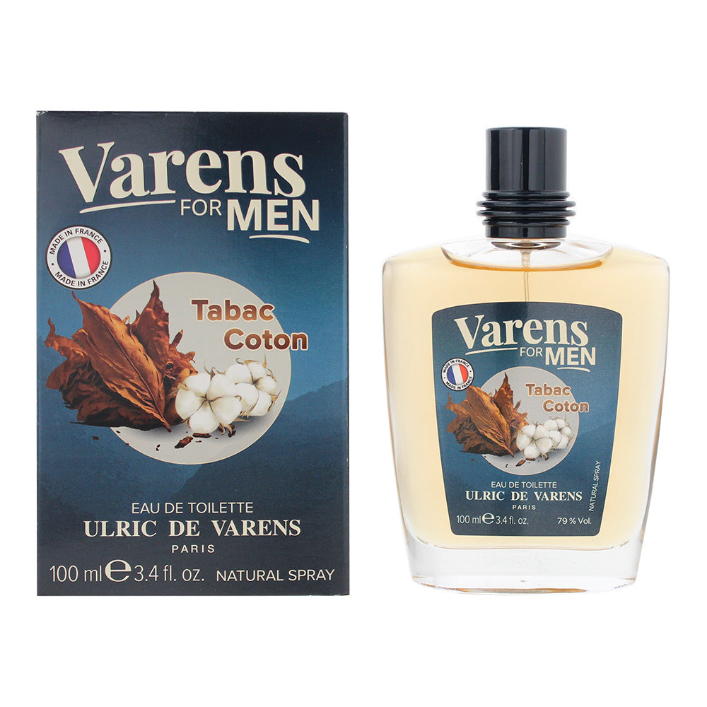 Ulric De Varens Varens For Men Tabac Coton Eau de Toilette 100ml