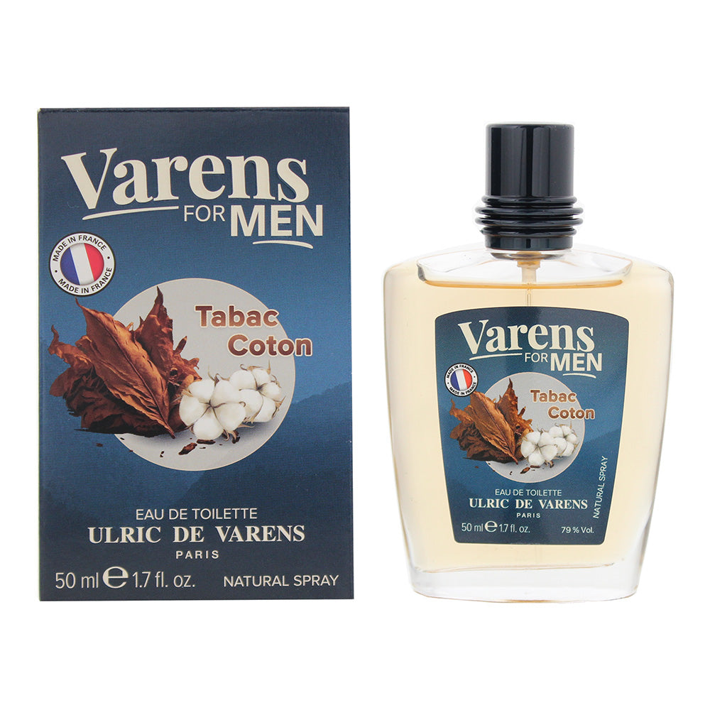 Ulric De Varens Varens For Men Tabac Coton Eau de Toilette 50ml