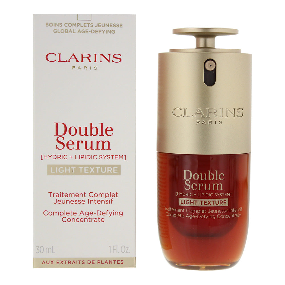 Clarins Double Serum Light Texture Complete Age-Defying Concentrate 30ml
