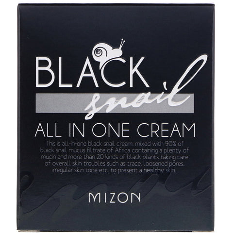 Mizon, Black Snail, All In One Cream, 2.53 fl oz (75 ml)