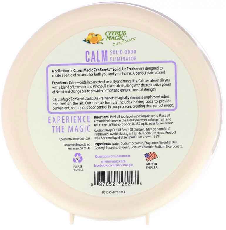 Citrus Magic, ZenScents, Calm, 7 oz (198 g)