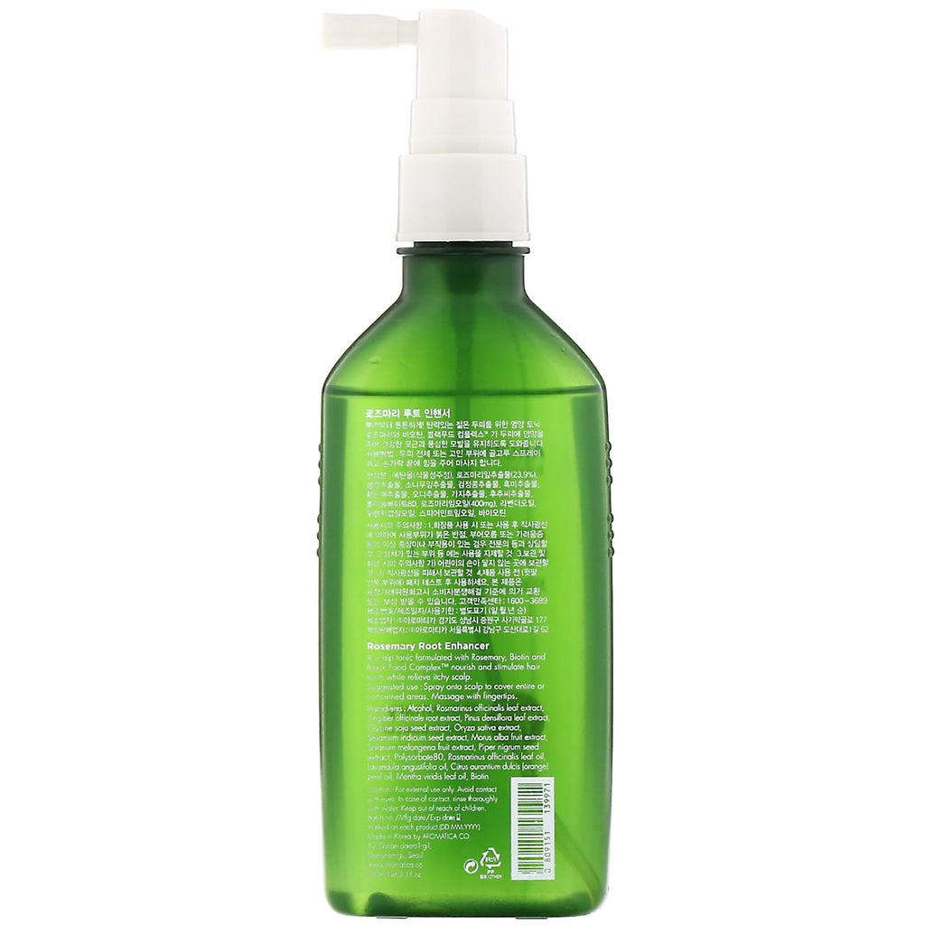 Aromatica, Rosemary Root Enhancer, 3,3 fl oz (100 ml)