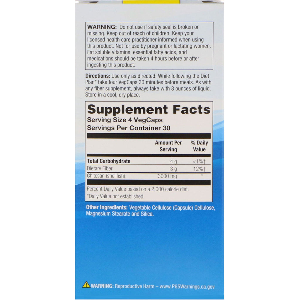 Natural Balance, Super Chitosan 3000, 120 Veg Caps