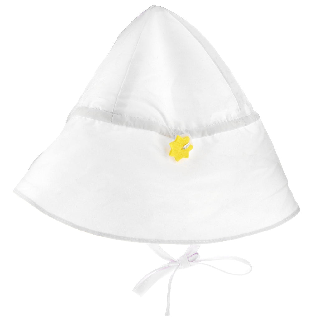 Green Sprouts,  Sun Protection Hat, 0-6 Months, White, 1 Count